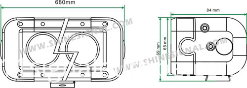off Road Front or Back LED Lights (SC10-16 160W)